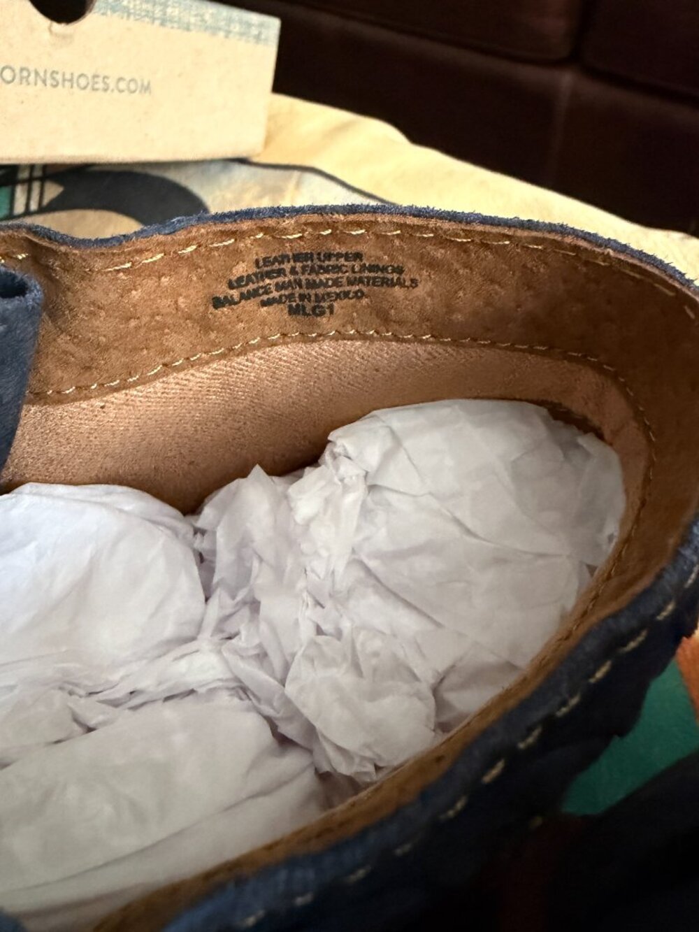 Born Short Boots Navy NWT Size 7/38 - Picture 8 of 10